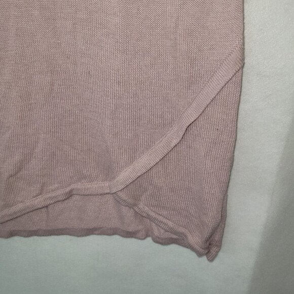 Dakini Sweater Women S Rose Pink Drawstring Cowlneck Long Sleeve Tunic Thumbhole - Picture 3 of 12